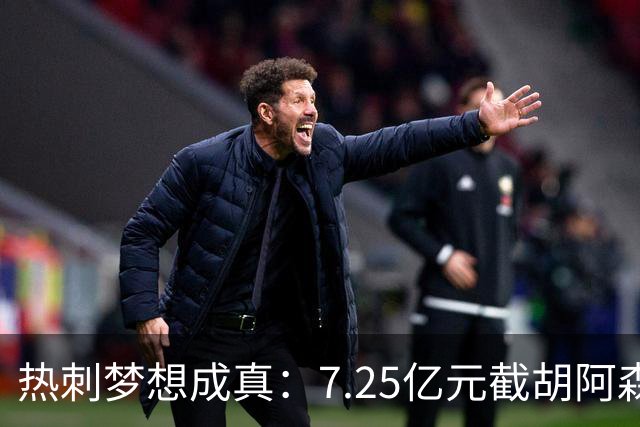 热刺梦想成真：7.25亿元截胡阿森纳，再签两名曼城球星